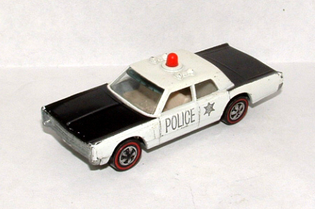 1969 Hot Wheels Redline 'Custom Police Cruiser' Reproduction Decal 6269 