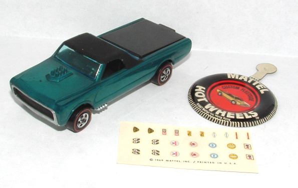 hot wheels custom fleetside 1968